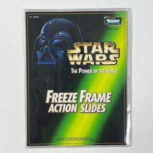 Star Wars Freeze Frame Action Slides Vintage Holder Album 1997 POTF Kenner USA